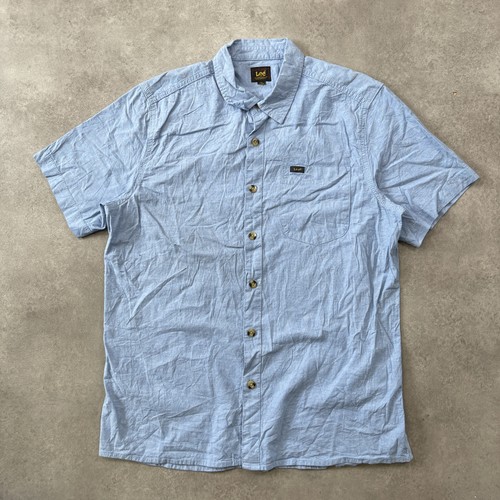 Lee button mens large - lee, button-up