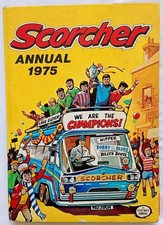 Scorcher Annual 1975 Hardback Book