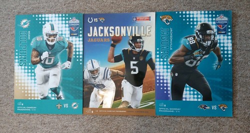 Nfl wembley programmes - x,