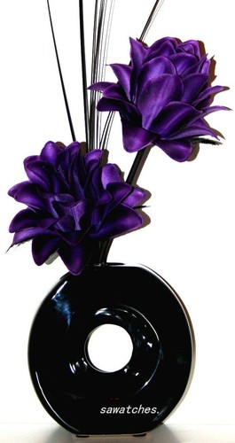 Artificial flowers purple - -,