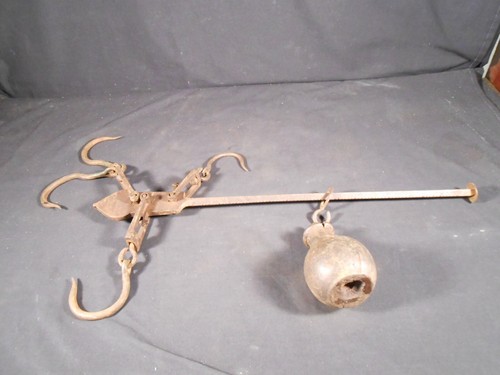 Antique butchers scales - ., 100