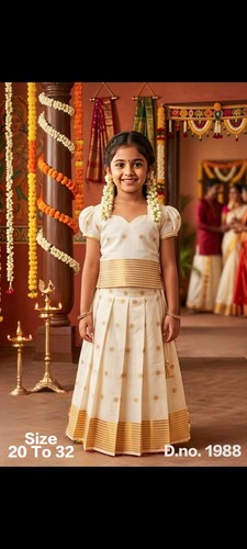 Pattu pavadai indian girls - indian, girls'