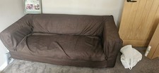 Brown Cover for ikea klippan sofa 2 seater