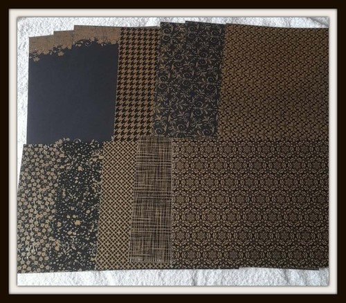 12x sheets beautiful foiled - sheets,