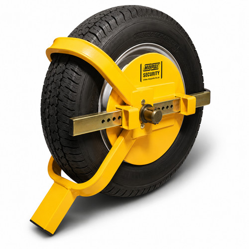Trailer wheel clamp - 8″-10″,