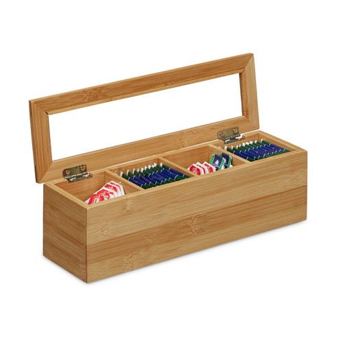 Tea box bamboo - , 4