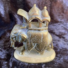 Antique Indian Brass Elephant