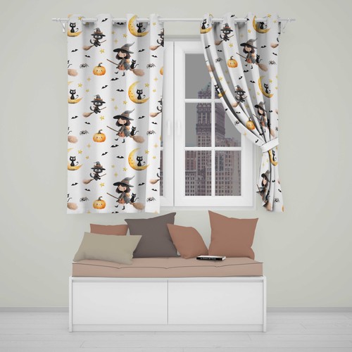 Blackout eyelet curtains - blackout,