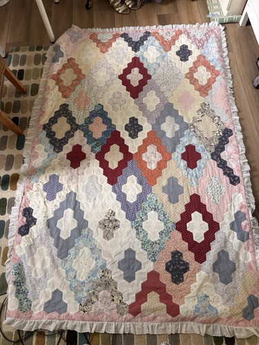 Handmade patchwork quilt - handmade,