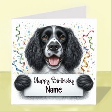 Personalised Springer Spaniel