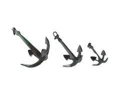 Large Metal Ship Anchor