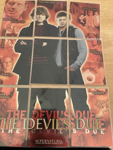 Supernatural foil puzzle - supernatural,