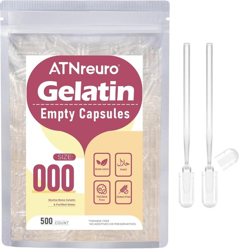 Empty gelatin capsules size - gelatin,