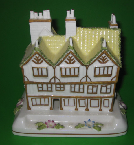 Rare vintage coalport cottage - coalport,