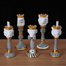 Animal Head Candlestick Resin