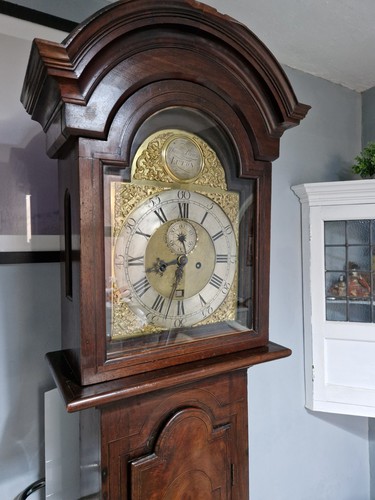 18th century grandfather clock - 18th,