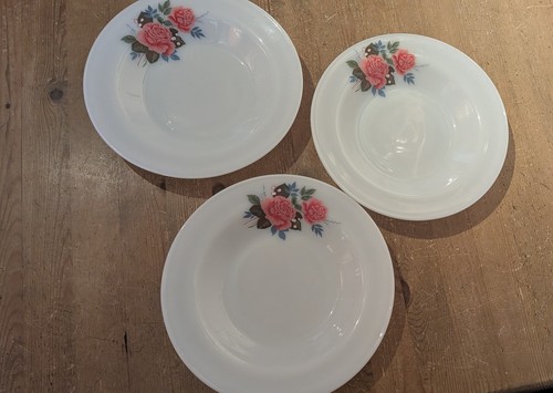 Vintage pyrex cottage rose - pyrex,