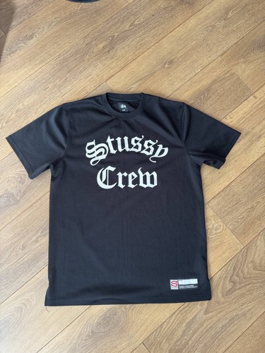Stussy crew mesh shirt old - mesh, ,