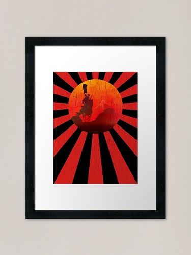 Samurai rising sun flag - rising,