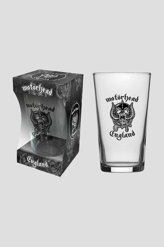 Motorhead beer glass england - glass,