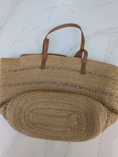 womens straw beach tote