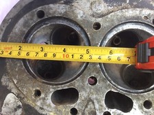 Norton twin cylinder head