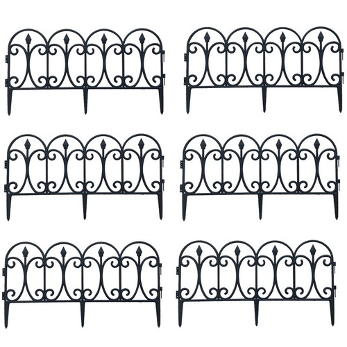 Black flexible garden - black, lawn