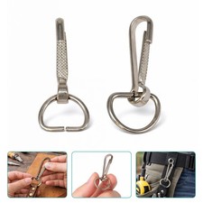 D Ring Clips 15mm Swivel Hook