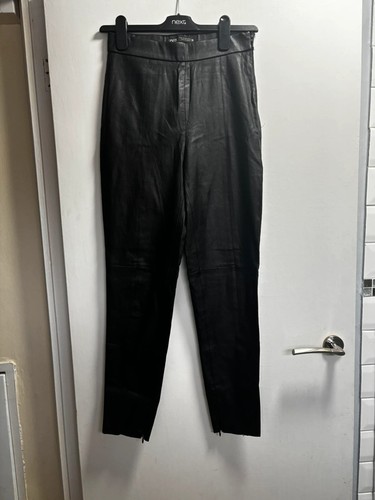 Zara black faux leather - zara,