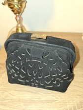 Karen Millen Small Black Suede