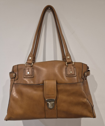 Liz claiborne brown faux - liz,