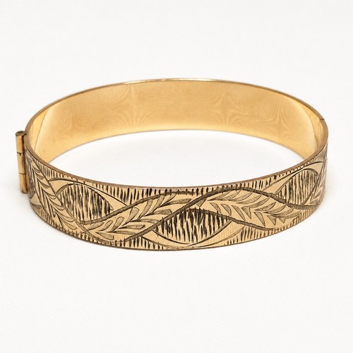 Vintage rolled gold bracelet - vintage,