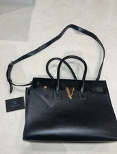 Versace Virtus Black Leather