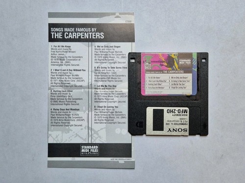 The carpenters midi song files - carpenters,