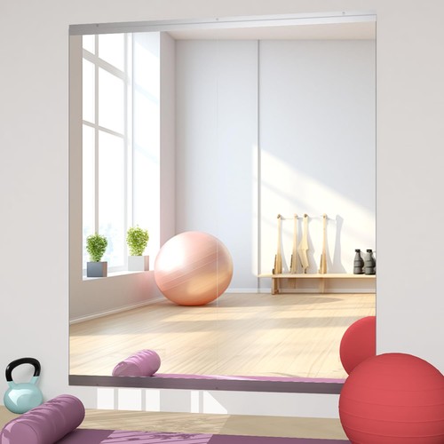 Home gym mirror 57x24x2pcs - gym,