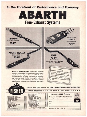 1964 abarth free - 1964, free-exhaust