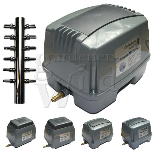 Linear air pump koi pond - air,