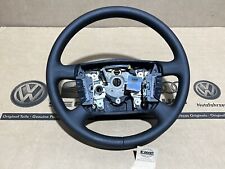 VW Golf MK4 CC Bora Multifunction Steering Wheel Black Orbit Blue Genuine NOS