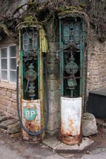 Photo Petrol Pump - Old petrol