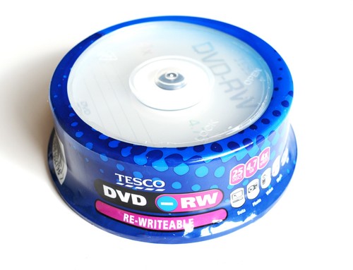 Tesco dvd pack 4 - pack, 4.7gb