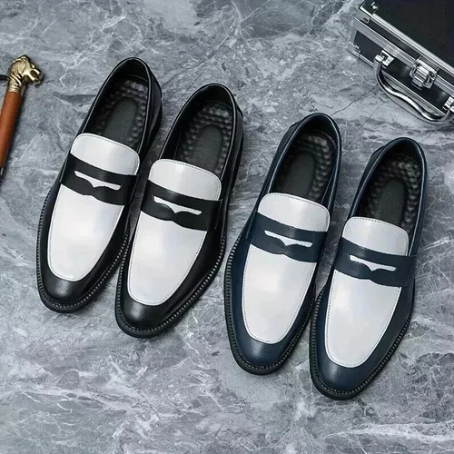 Men trendy penny loafers - trendy,