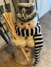 Ragon House Snowman With Broom