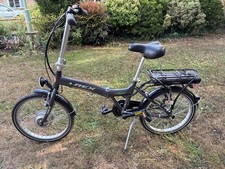 Prophete , German Pedelec folding bike.Black, excellent condition. 