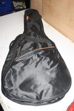 ASHTON GUITAR BAG BLACK WITH ORANGE FREE UK MAINLAND SHIPPING