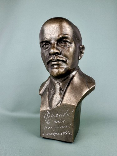 Lenin desk statue aluminum - desk,