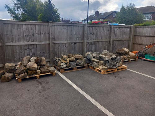 Garden stones rocks - stones,
