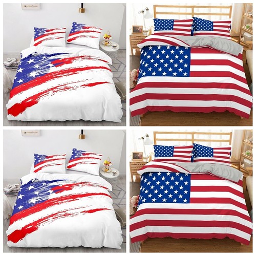 American flag quilt - american, duvet