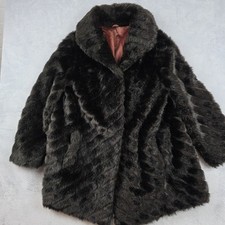 Vintage Faux Fur COAT Luxury