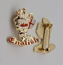 Keep St George In My Heart Cutout Collectors Hard Enamel Pin Badge Patriotic