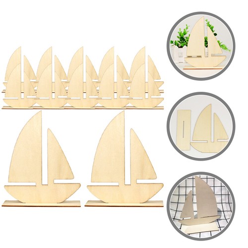 10pcs sailboat shape - 10pcs,
